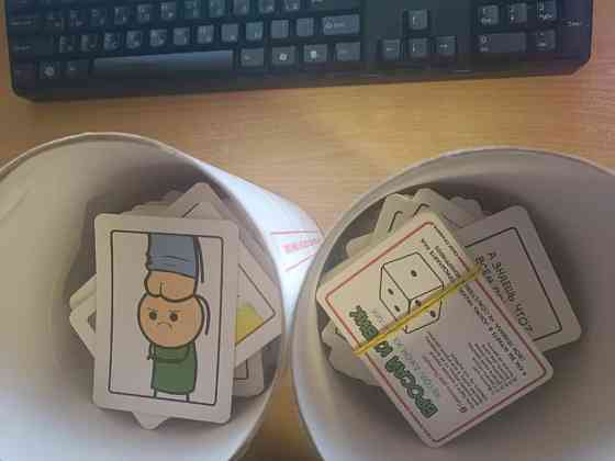 Настольная игра Joking Hazard - Кубик в Тубе +DLC 