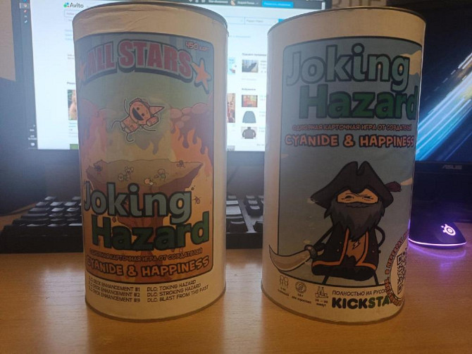 Настольная игра Joking Hazard - Кубик в Тубе +DLC  - изображение 1