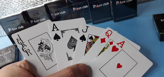 Карты покер Poker Club Пластик 2вида рубашек Новые  - изображение 2