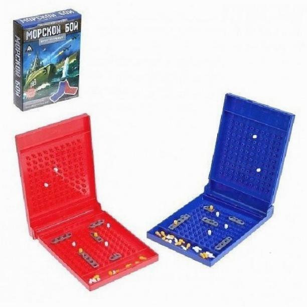 Настольная игра «Морской бой», 2 раздельных поля н  - изображение 1
