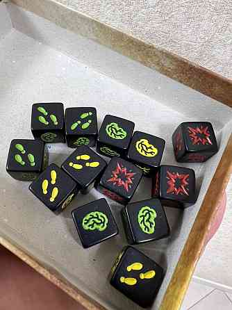 Зомби кубики настольная игра 