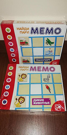 Деревянная игра Мемо новая  - изображение 1