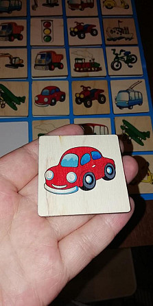 Деревянная игра Мемо новая  - изображение 3