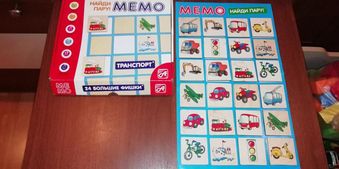 Деревянная игра Мемо новая  - изображение 4