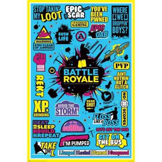Постер Pyramid Battle Royale - Infographic 