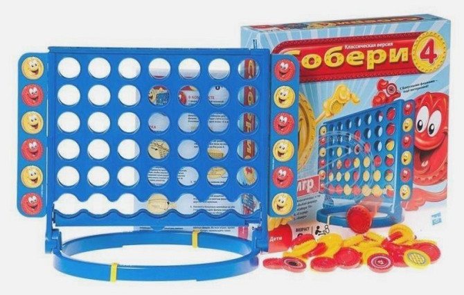 Настольная игра Connect 4 новый  - изображение 2