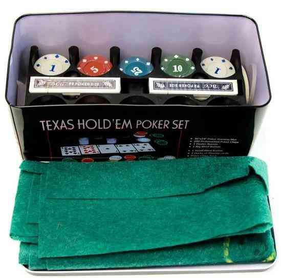 Набор для покера Texas Holdem 