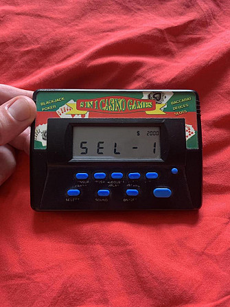 Электронная игра покер / блэк джек  - изображение 1