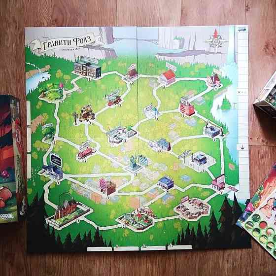 Настольная игра по Гравити Фолз 