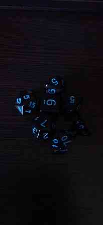 Кубики для DnD (дайсы, dice) 