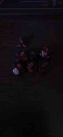 Кубики для DnD (дайсы, dice) 