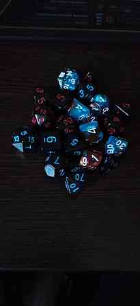 Кубики для DnD (дайсы, dice) 