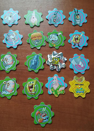 Фишки (кепсы) Спанч Боб, Sponge Bob  - изображение 2