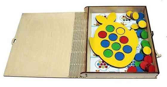 ВВ набор входят кружочки разных цветов, инструкция 