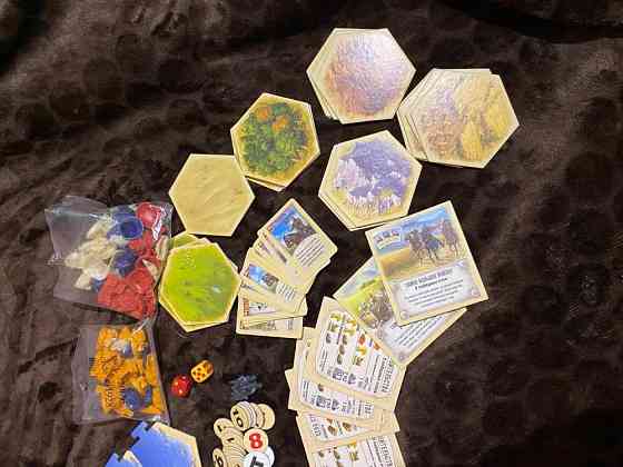 CATAN колонизаторы игра настольная 