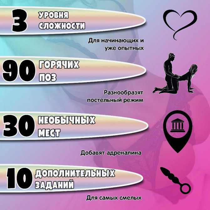 Настольная игра для взрослых Постельный режим  - изображение 2