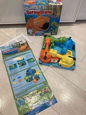 Голодные бегемотики, Hasbro, бу 