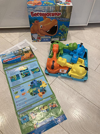 Голодные бегемотики, Hasbro, бу  - изображение 4