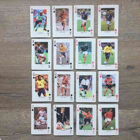 Игральные карты France 98 FIFA World cup, 54 шт 