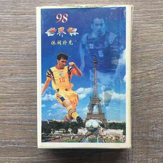 Игральные карты France 98 FIFA World cup, 54 шт 