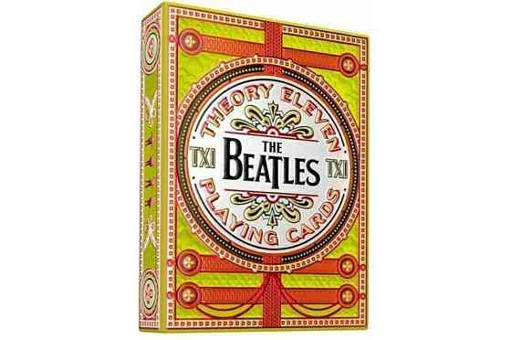 Карты The Beatles зелёные от Theory11.com 