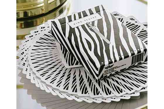 Карты Zebra King Slayer от Ellusionist.com 