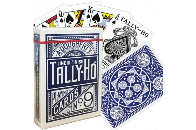 Карты Tally-Ho Fan (синяя рубашка)  - изображение 4