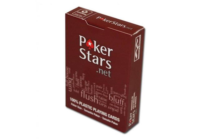 Карты для покера Poker Stars.net (красная рубашка)  - изображение 1