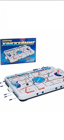 Новая в упаковке настольная игра "ХОККЕЙ" 64на44см  - изображение 1