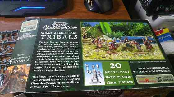 Frostgrave ghost archipelago tribals 28мм d&d 