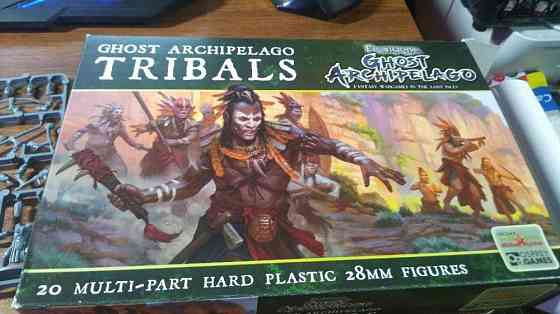 Frostgrave ghost archipelago tribals 28мм d&d 