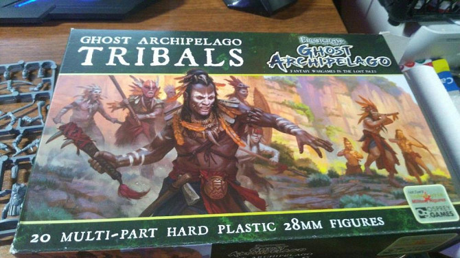 Frostgrave ghost archipelago tribals 28мм d&d  - изображение 1