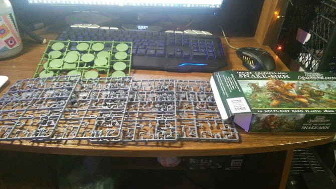 Frostgrave ghost archipelago snake-men 28мм d&d  - изображение 4