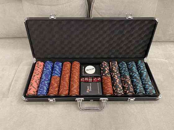 Набор для покера 500 фишек Poker stars 