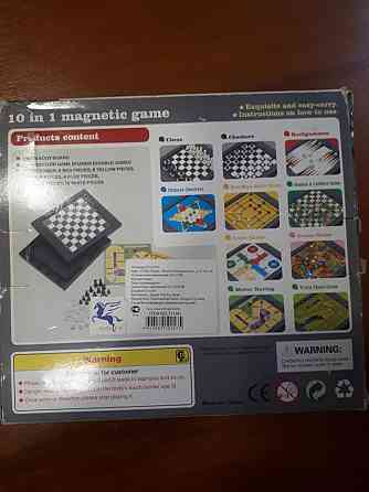 Магнитная игра 10 в 1 