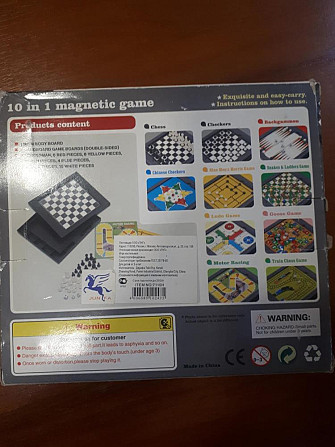 Магнитная игра 10 в 1  - изображение 2