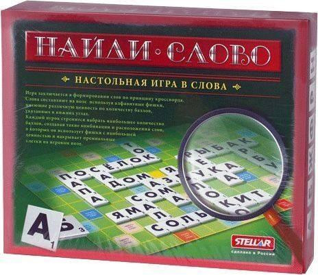 Настольная игра в слова «Найди слово»  - изображение 1
