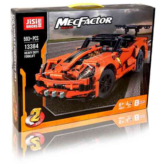 Jisi bricks 13384 Chevrolet Corvette ZR1 2в1 