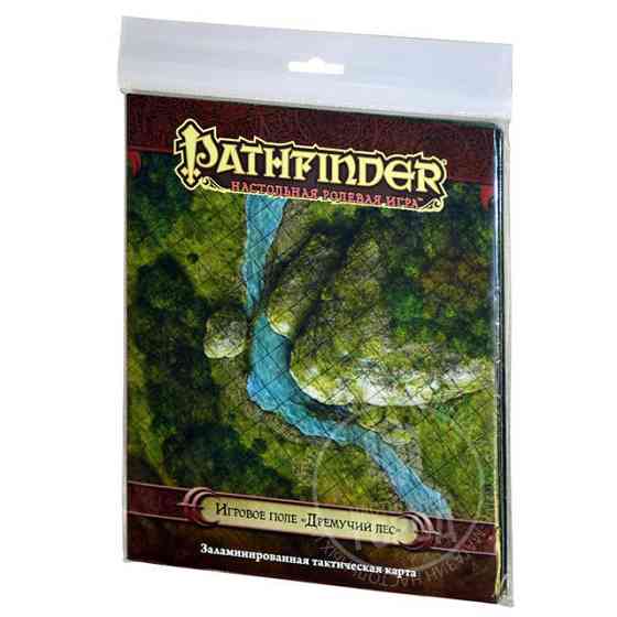 Pathfinder RPG. Игровое поле "Дремучий лес" 