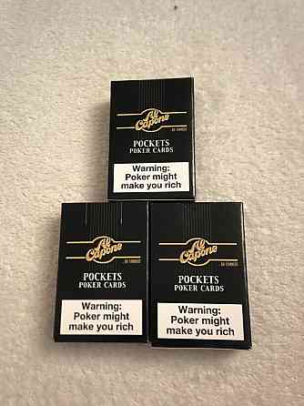 Карты для покера мини Al Capone 