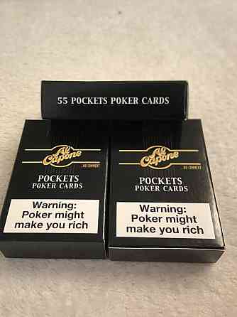 Карты для покера мини Al Capone 