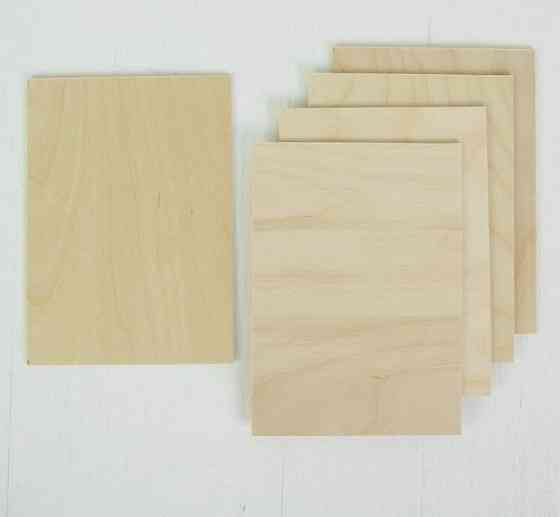 Доски для выжигания "Без рисунка. Для собственных идей", 5 шт. 