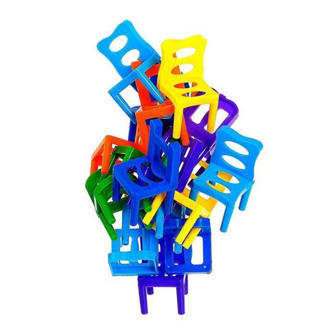 Настольная игра «На 4 ногах», большая версия, 70 стульев, 8 цветов  - изображение 4