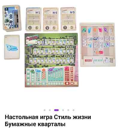 Настольная игра Бумажные кварталы 