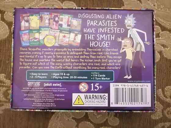 Настольная игра Рик и Морти: Всмортить всё 