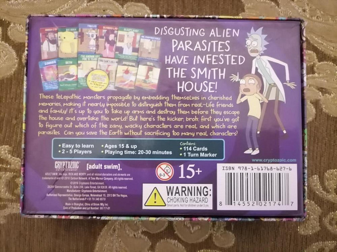 Настольная игра Рик и Морти: Всмортить всё  - изображение 2