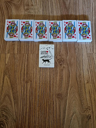 Карты игральные 6 пачек  - изображение 1