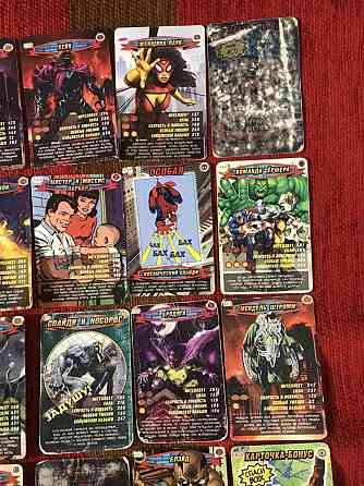 Карточки Человек Паук 32 штуки 