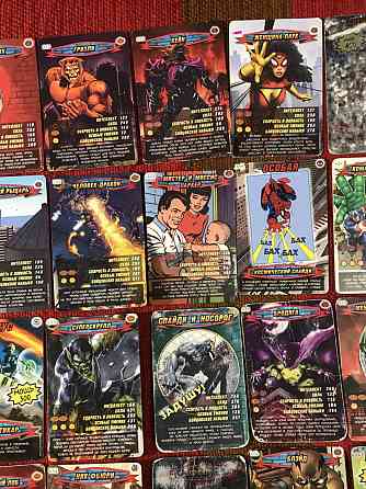 Карточки Человек Паук 32 штуки 