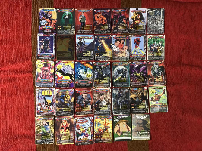 Карточки Человек Паук 32 штуки  - изображение 1